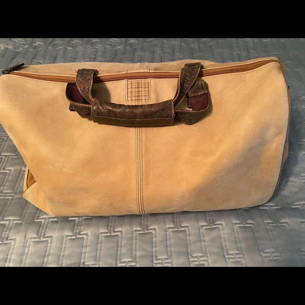 Boconi Suede Duffel Bag